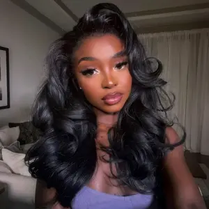 [WEAR GO HALF WIG] ISEE HAIR New In Pre-Styled Butterfly Cut Layered Half Wig Sew In Wig Natural Black Human Hair Yaki Straight Wigs #ISEECrochetNewArrivals #SummerVibes,summerwins