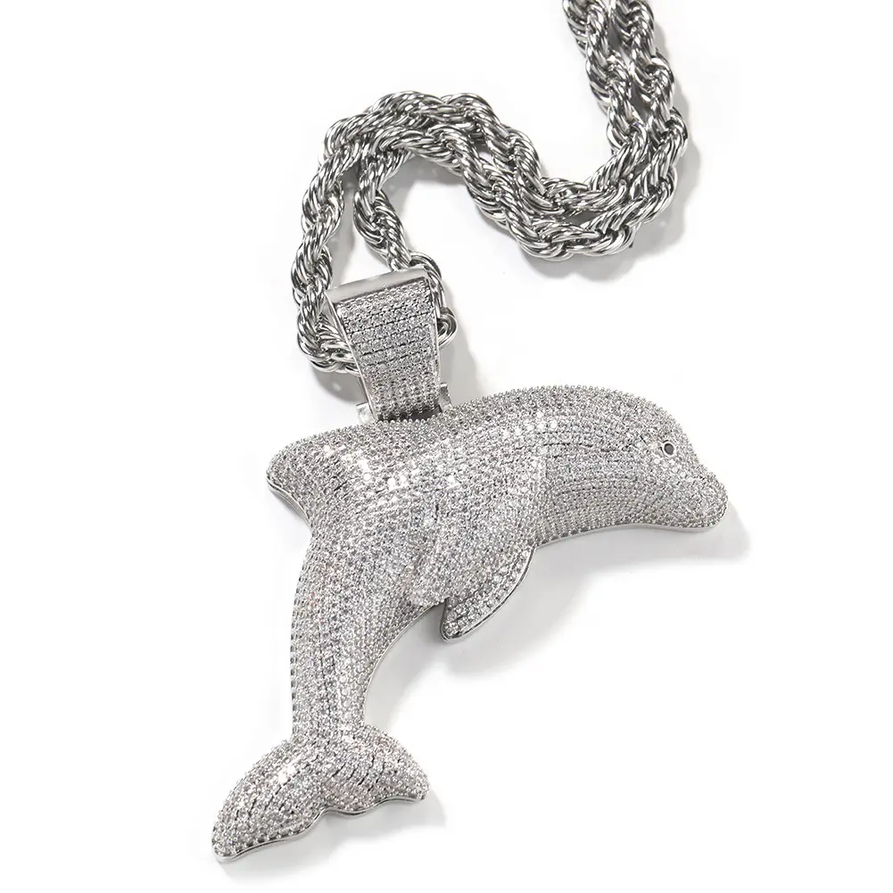 Silver white zirconium (black eyes)+3mm2