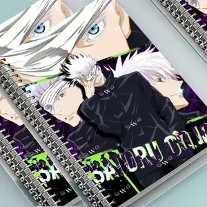 Jujutsu Kaisen Gojo Satoru Geto Suguru Notebook Loose-leaf A5 Book Detachable Cute Student Horizontal Line Notebook Girl Gift