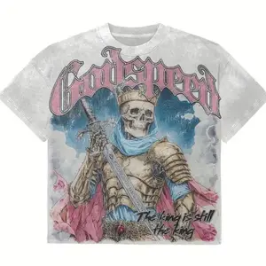 Godspeed 100% Cotton Y2K Gothic T-Shirt - clothing gift - graphic tee - shirt top men - trendy casual top
