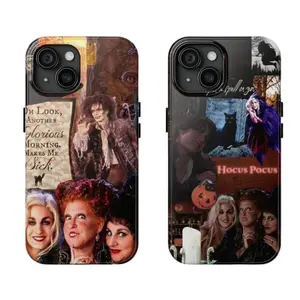 Hocus Pocus Phone Case Halloween Season Scary Three Sister Compatible For Iphone 17/16/15/14/13/12/11/X Plus Pro Promax and Samsung