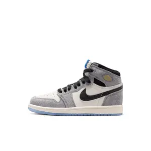 Air Jordan 1 Retro High OG “Cool Grey” - Preschool Kid Sneakers Classic Laces