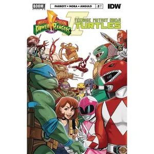 Mmpr Teenage Mutant Ninja Turtles II #1 Bse Variant Gibson