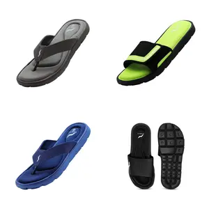 Norty Mens Memory Foam Footbed Slip On Sandal 41749 in 4 Styles
