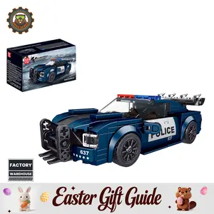 Barricade Police Mini Sports Car 390pcs