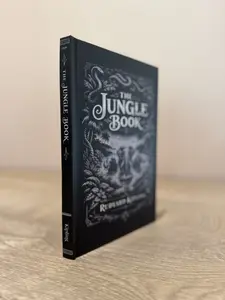 The Jungle Book by Rudyard Kipling - Black Spine Book Collection