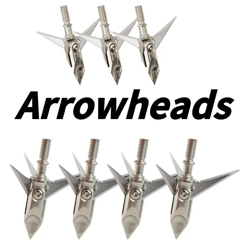 12-Pack Archery Arrows for Beginners - Sturdy Standard Fletched Shafts with Threaded Tip for Outdoor Target Practice Sessions