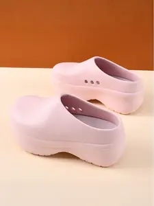 Trendy Women’s Outdoor Sports Clogs, Thick Sole Non-Slip Breathable Sandals for Beach Camping, Casual Couples Fashion Footwear, Sandal Shoes