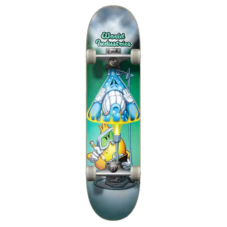 World Industries Skateboard Complete Madd Scientist Multi 7.5" x 31"