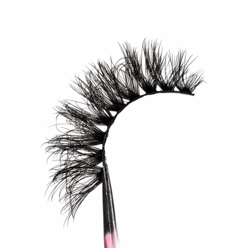 “DejaVu” 14mm Fluffy Layered Lashes Full Volume High Quality 1 Pair Faux Mink Strip Eyelashes Lightweight Reusable Makeup Cosmetic