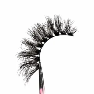 “DejaVu” 14mm Fluffy Layered Lashes Full Volume High Quality 1 Pair Faux Mink Strip Eyelashes Lightweight Reusable Makeup Cosmetic