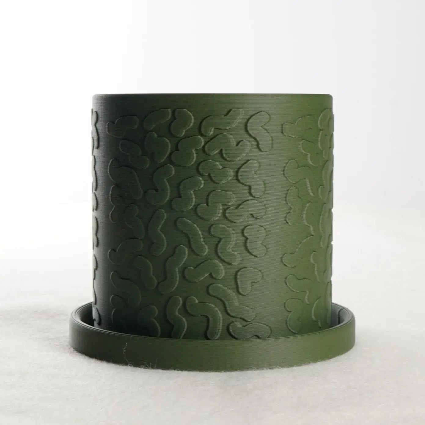 Tiny Squiggle Planter Pot for Home Garden and Plant Display