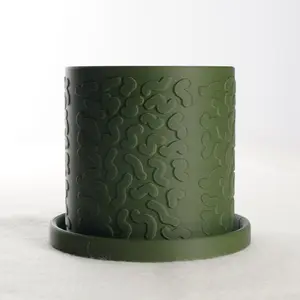 Tiny Squiggle Planter Pot for Home Garden and Plant Display