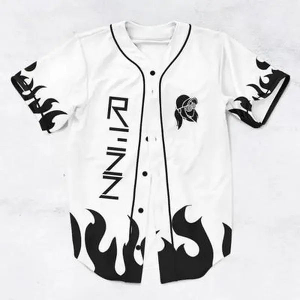 Ruto Hokage Rezz Rave Baseball Jersey for EDM Festivals