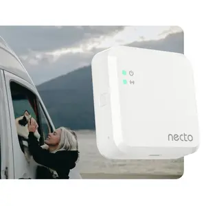 Necto RV Pet Temperature Monitor - Wireless Home Monitoring System with Real-Time Data Display & 24/7 Alerts for Pet Comfort