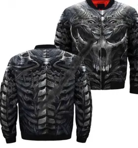 DEMON SKULL BOMBER JACKET