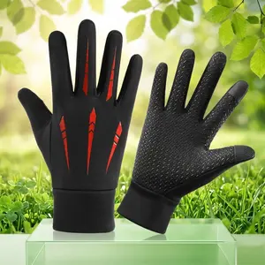 Spring Riding Gloves, Touch Screen Thermal Gloves, Windproof & Waterproof, Outdoor Sports Gloves for Cycling, Running, Hiking, Camping