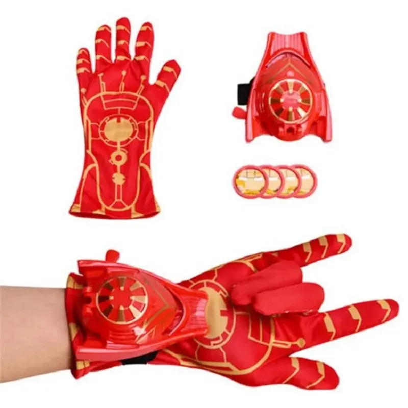 Children Pretend Play Launcher Glove Toy, Cool Cosplay Hand Prop, Fun Indoor Outdoor Game Toy, Perfect Holiday Surprise Gift for Young Kids