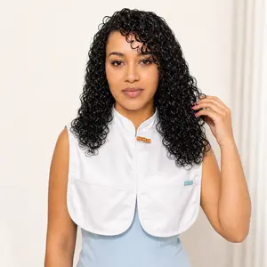 Monii Wearable Beauty Cover - White with Bamboo Button