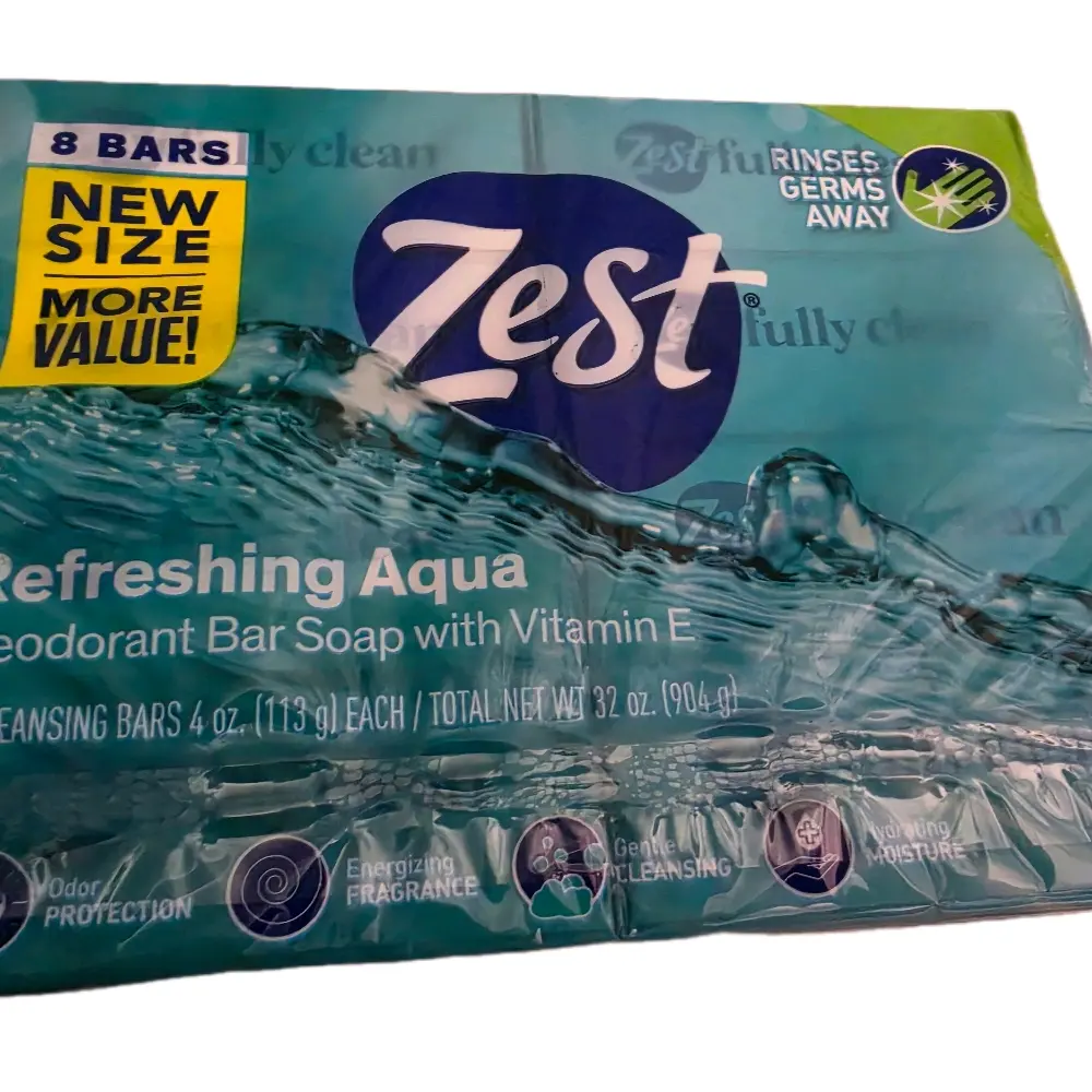 Refreshing Aqua Bar Soap, Gentle Cleansing Body Soap for Daily Use