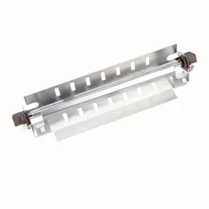 WR51X10055 Refrigerator Defrost Heater for GE Kenmore & Hotpoint Heavy Duty Vycor Glass Construction 725W Single Tube Heater