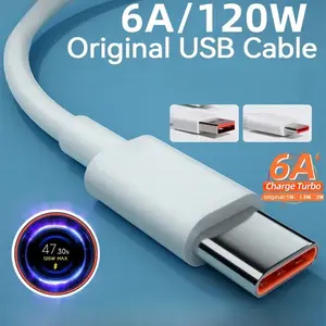 PD 120w USB-C Fast Charging Cable, 6a Quick Charge, 480mbps Transfer Rate, 1m/1.5m/2m Options, Compatible with Type-C Devices