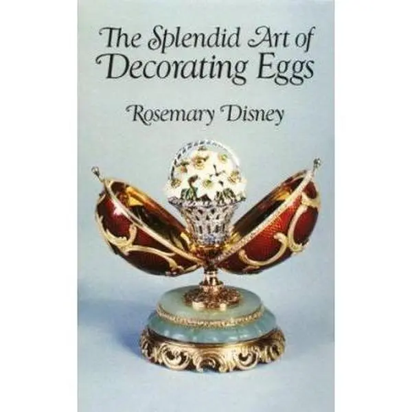 Used Decorative Egg Handcraft Book - The Splendid Art of Decorating Eggs by Rosemary Disney (Paperback, English) - Lacquered Creations Tutorial for Literature & Art Enthusiasts