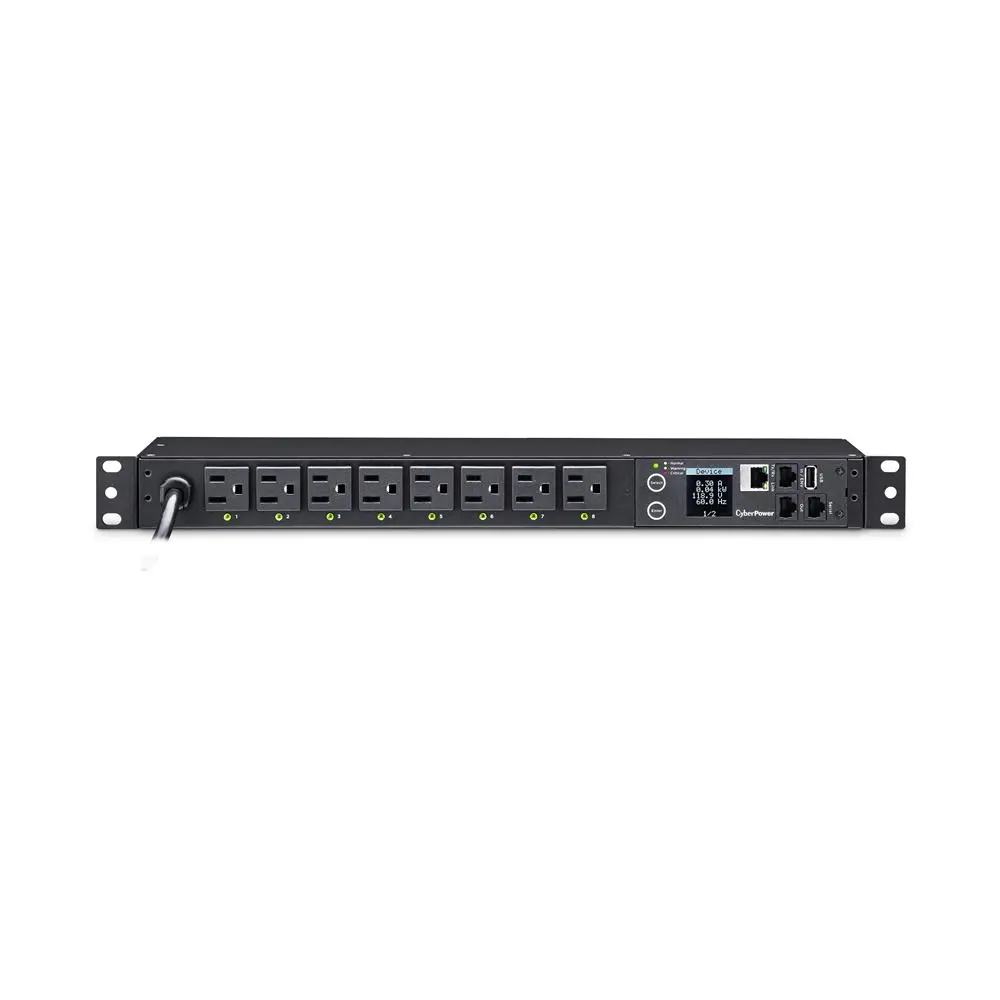 CyberPower PDU41001 8-Outlet Switched Power Distribution Unit