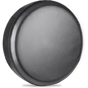 Spare Tire Cover Leather Wheel Cover for Jeep RV Trailer SUV, Truck, Camper, Waterproof Dust-Proof PVC Leather Tire Covers, Black (Fits Entire Wheel Size 29.9-31.1/76-79cm inch)