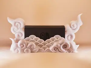 Cloud Nintendo Switch Dock Cover - Decor TV Stand Decoration - Original+OLED Switch Compatible