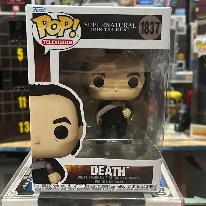 Funko Pop Supernatural Death Figure Icon, Collectible Toy Bobblehead, TV/Movie Character Figurine for Show Enthusiasts, Collectible For Fans, Model Collectible Figurine
