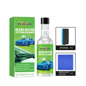 Glass Water Oil Film Cleaner, Refurbished Clean Glass Stains Impurities Water Stain Cleaner