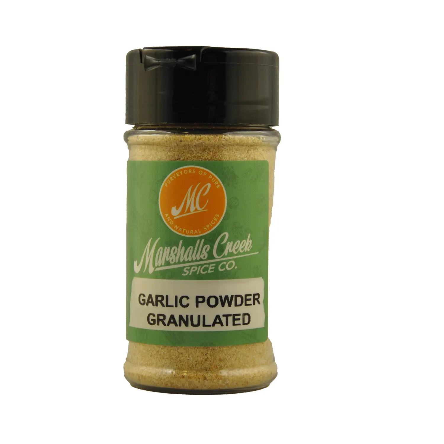 Marshalls Creek Mini Spices, Garlic Granulated Flavor Seasoning Jar