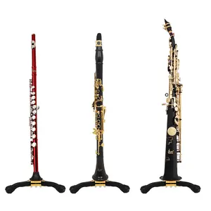 Saxophone Stand, 1 Count Foldable Detachable Saxophone Stand, Musical Instrument Stand, Wind Instrument Accessories for Home & Studio