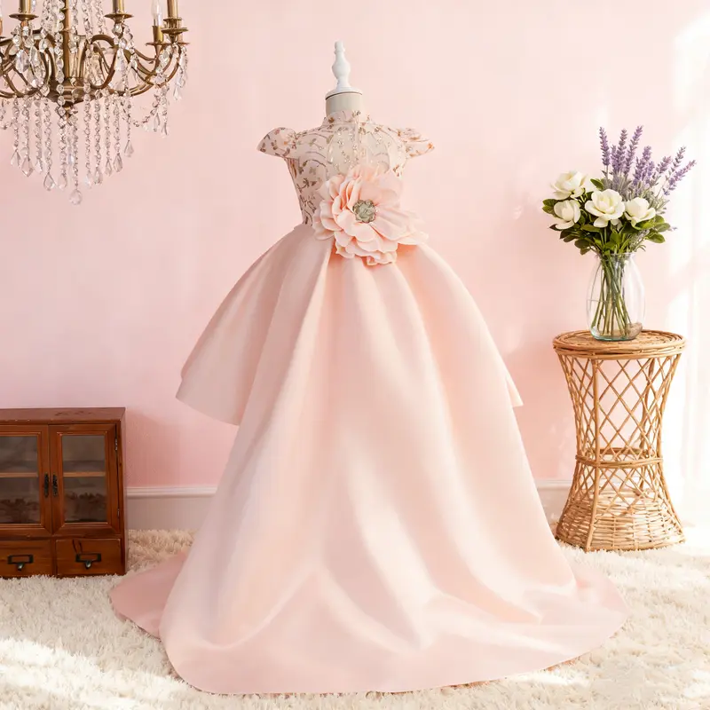 gold prom dress rose train - TikTok Shop