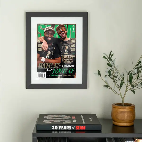 SLAM 251: Jayson Tatum + Jaylen Brown Cover Poster Print - NO FRAME