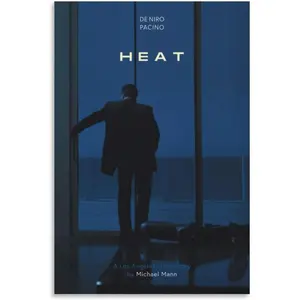 Heat Movie Poster (11) Picture Print Canvas Poster Wall Paint Art Posters Decor Modern Home Artworks Gift Idea