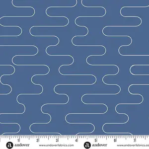 Andover | Birdie by Libs Elliott | Denim Wobble Cloud