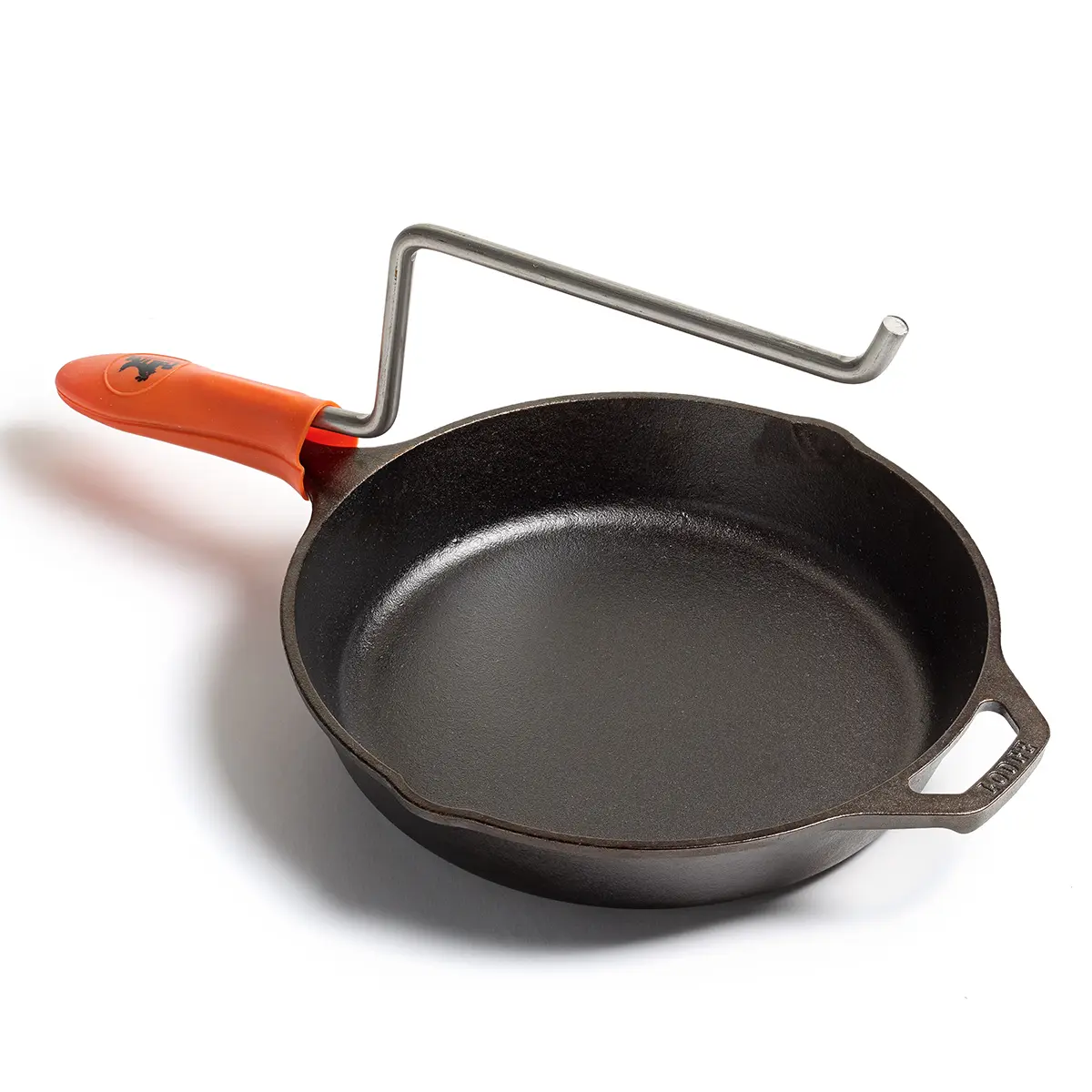 PoulTree Chicken Rod "The Perch" & Lodge Iron Skillet (Bundle)