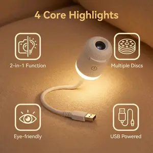 Starry Night Light USB Powered, Mini Clear Galaxy Projection Lamp, Home Indoor Outdoor Decor# StarryNightLight# GalaxyProjector# USBLight# HomeDecorLamp# IndoorOutdoorLight