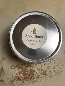 Aged Books 8oz Candle