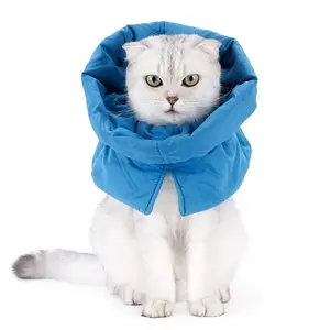 Cat Elizabethan Collar Healing Protective Collar Recovery Collar for After Surgery Adjustable Wound Healing Pet Neck Cone