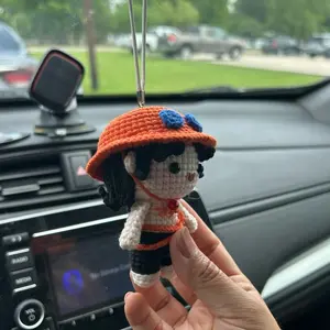 Crochet Car Charm Hanging