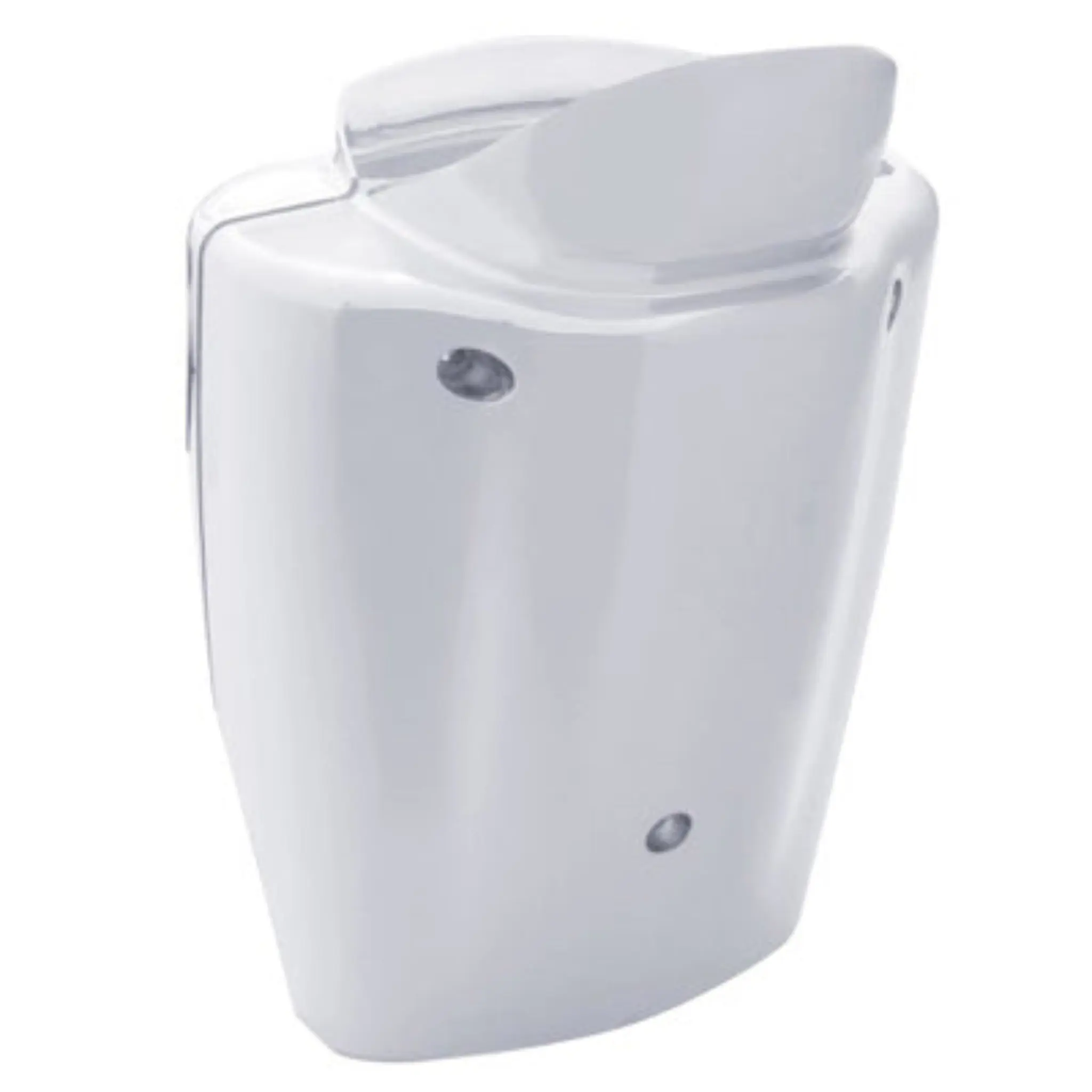 United Pacific Chrome Plastic Mid-Steering Column Cover for Kenworth W900/T800, Injection-Molded, OEM Mount, Interior Upgrade Dust Cover