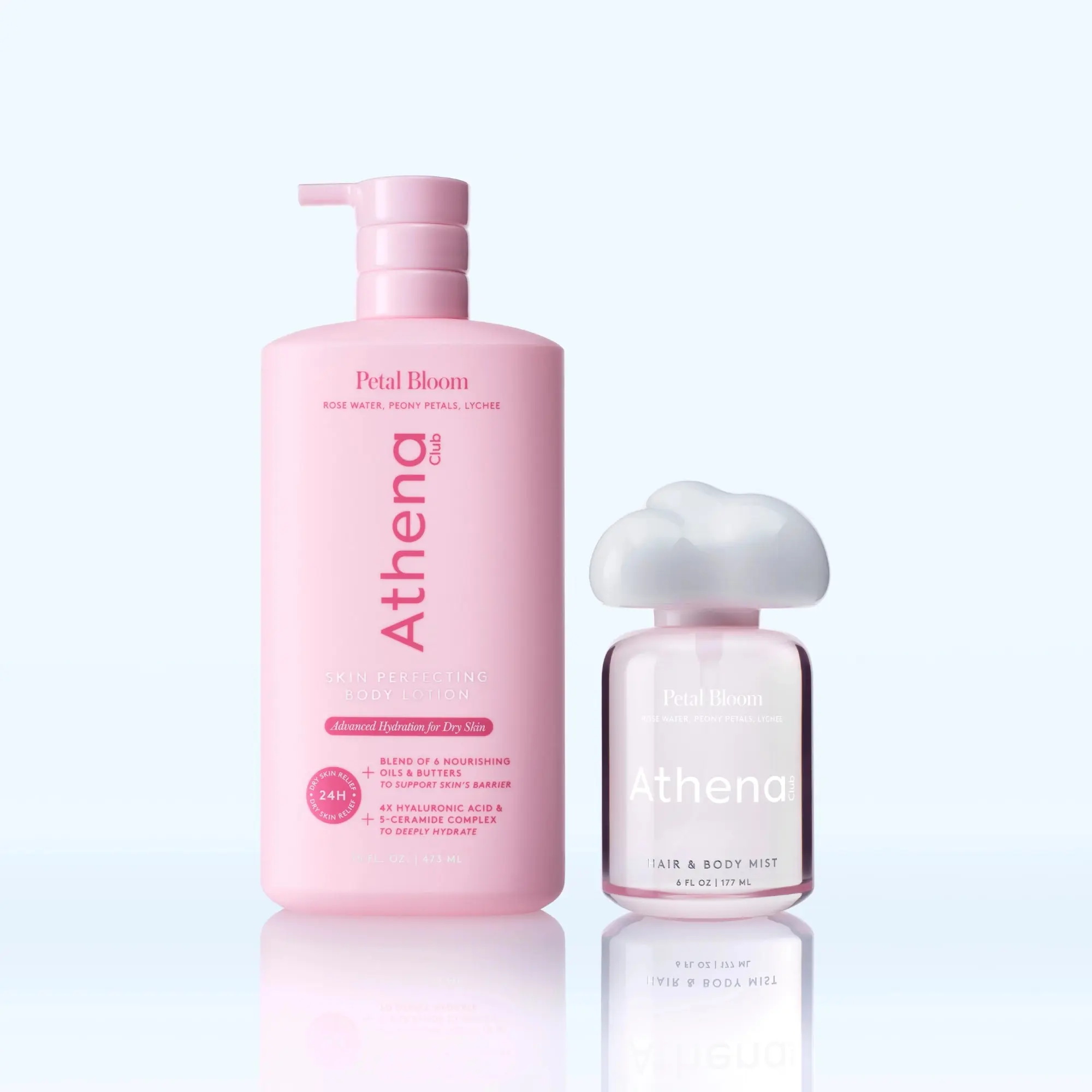 ANGEL CLUB オードトワレ 3色セット 45ml Petal Bloom - Athena Club Lotion & Mist Duo | Hydrates & Softens