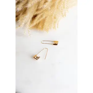 Sid Safety Pins in Gold
