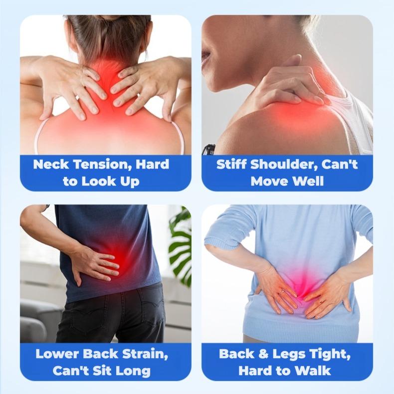 Multi-Use Herbal Heat Patches – Natural Comfort with Herbal Extracts, Easy to Apply, Long-Lasting Warmth, 7 Count