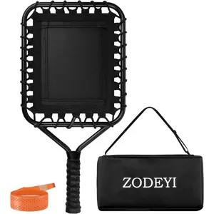 Baseball Racket for Fly Balls, Grounders, Line Drives - Softball/Baseball Fungo Bat for Coaches & Parents Auxiliary Training, Comes with Racket Bag and Winding Tape
