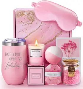 Mothers Day Gifts for Mom, Gifts Basket Box from Daughter Son Moms Birthday Gift Ideas Mother-in-law Best Mom Ever New Mom Set from Husband Relaxing SPA Get Well Soon Easter Presents for Mom