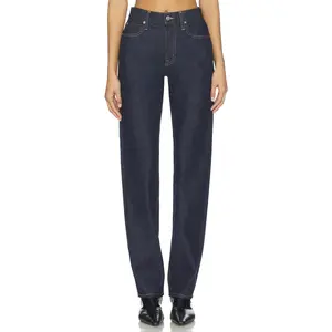 SLVRLAKE Pheonix Relaxed Straight Jeans in Midnight Mile